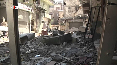 Siria: Continúa batalla entre palestinos y terroristas