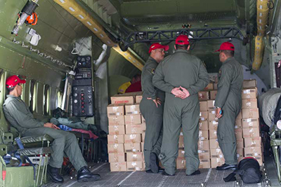 Avión del Alba con ayuda humanitaria llega a Líbano