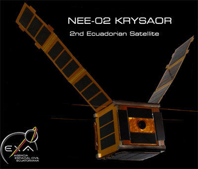 Ecuador anuncia el lanzamiento de su satélite Krysaor desde Rusia