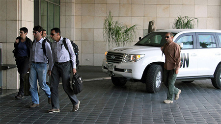 Colaboración de Siria con la ONU