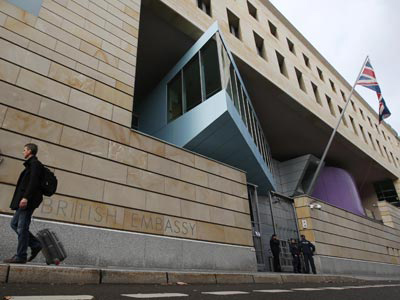 Reino Unido espiaba desde su embajada en Berlín