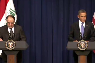 Al Maliki y Obama acuerdan un frente común contra Al Qaeda