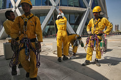 Las condiciones de semiesclavitud en el Golfo