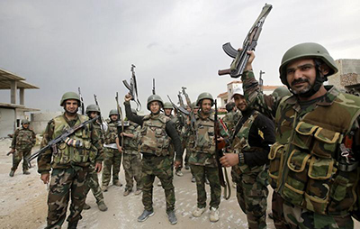 La batalla de Damasco concluyó prácticamente