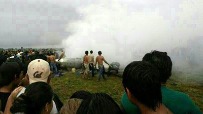 Un avión se salió de la pista de aterrizaje en Bolivia