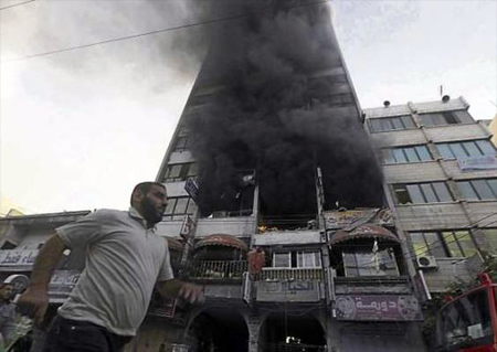 Hamas condena bombardeos israelíes a Gaza