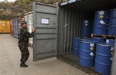 EEUU se encarga de destruir las armas químicas sirias