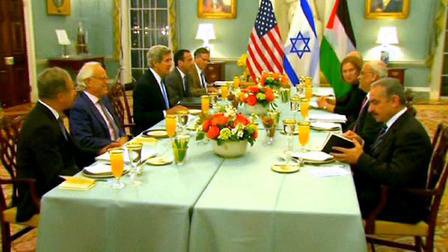 Palestinos acusan a la entidad sionista de frustrar conversaciones de paz