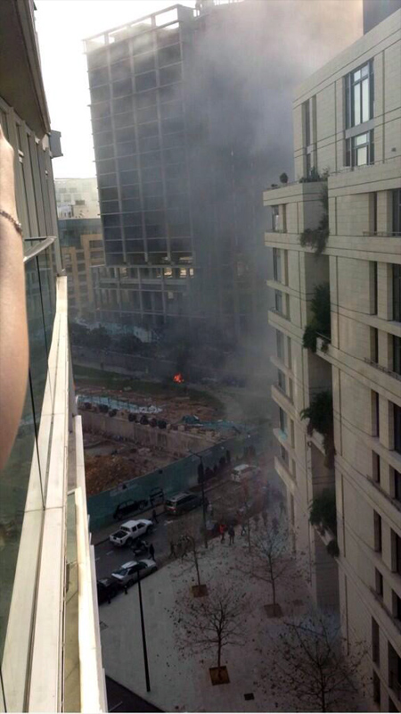 Coche bomba explota en el Centro de Beirut