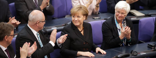 Merkel, reelegida por tercer mandato