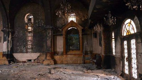 12 muertos en un atentado de Al Qaeda contra una iglesia en Daraa