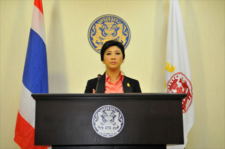 Shinawatra pide a la oposición cesar protestas