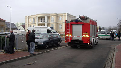 Explosión en la residencia del embajador palestino en Praga