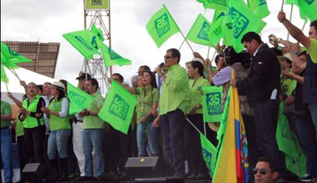 Ecuador: Inicia campaña electoral con participación de Correa