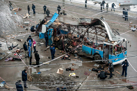 Detienen a 2 sospechosos de colaborar en los ataques de Volgogrado