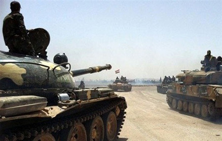 El Ejército sirio toma el control de la ciudad Adra obrera