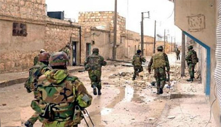 Ejército Sirio retoma el control de la localidad de Adra al-Balad