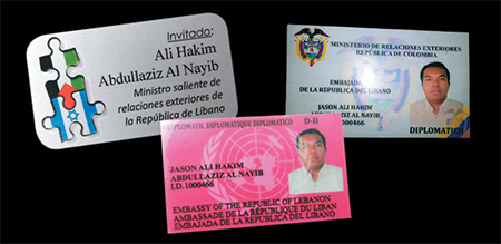 La increíble historia del falso diplomático de Líbano en Colombia