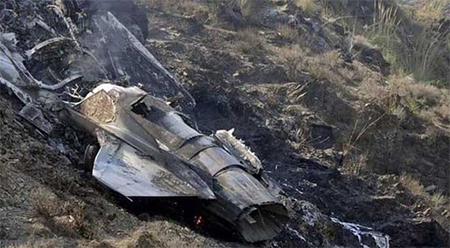 Oposición siria agradece al enemigo sionista por derribar un avión sirio