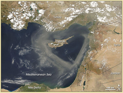 Un avión de entrenamiento desaparece cuando se dirigía de Chipre a Líbano