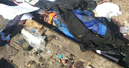 Atentado terrorista frente a un complejo de escuelas en Homs