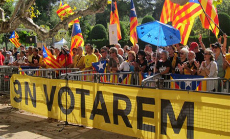 Los catalanes: Sí a la independencia