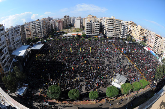 En Fotos: Celebran la procesión de Ashura en la periferia sur de Beirut