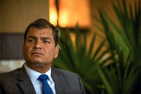 Correa critica a EEUU por desoír reclamos contra bloqueo a Cuba