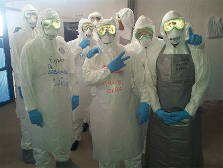 Un médico cubano diagnosticado de Ébola