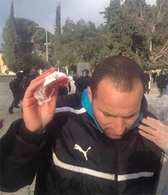 Fuerza de ocupación israelí asalta la explanada de Al-Aqsa