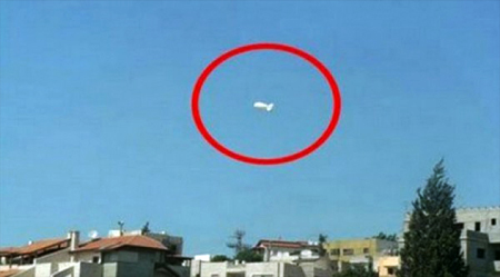 La entidad sionista envía globo aerostático para espiar a Líbano