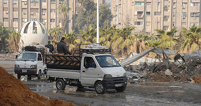 Se reanuda el reparto de ayuda en el campo de Yarmuk