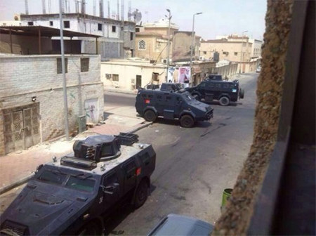 Arabia saudí intimida a los poblados de la región oriental