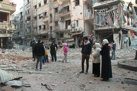 La población de Yarmuk se ha convertido en ’rehén’ de Daesh