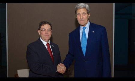 Histórico encuentro entre EEUU y Cuba en Panamá