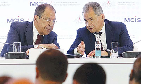 Ministro de Defensa ruso denuncia invasión geopolítica de OTAN