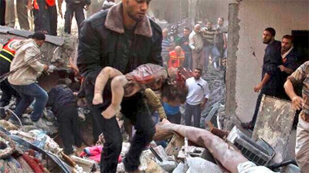 La organización DNI-P denuncia crímenes israelíes contra la infancia