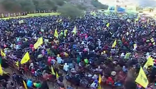 Hezbolá celebra el noveno aniversario de la victoria divina contra los sionistas