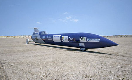 Un coche capaz de correr a 1.000 millas por hora