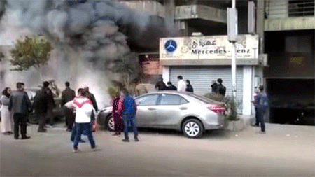 Ataque a un restaurante en la capital egipcia