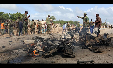 Ejército somalí y AMISON frustran un ataque de Al Shabab en Deledweyne
