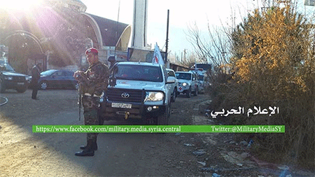 Concluye con éxito la segunda parte del acuerdo en Zabadani