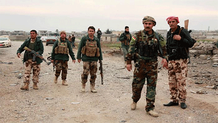 Los peshmerga matan a más de 70 terroristas de Daesh en Iraq