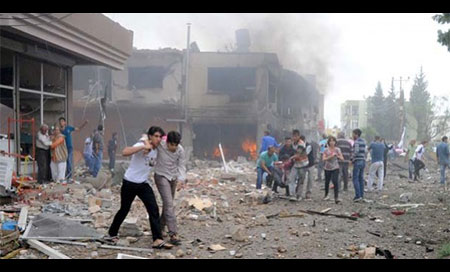 Una explosión en la localidad turca de Suruç deja más de 20 muertos