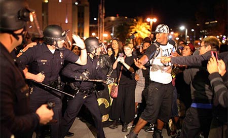 Se reanudan los disturbios en Ferguson
