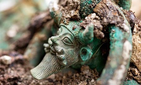 Encuentran en Francia una tumba de un príncipe celta 