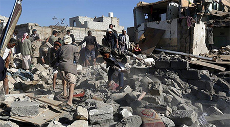 Segundo día de agresión saudí contra Yemen