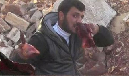 El terrorista caníbal Abu Saqqar reaparece en Idleb