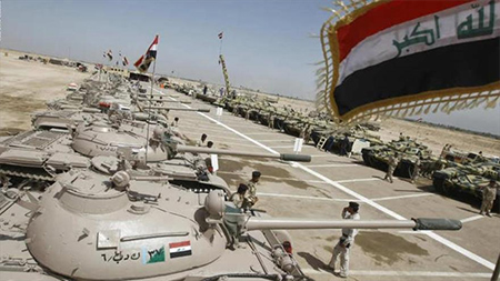 Los aviones de la Coalición atacan una unidad del Ejército iraquí