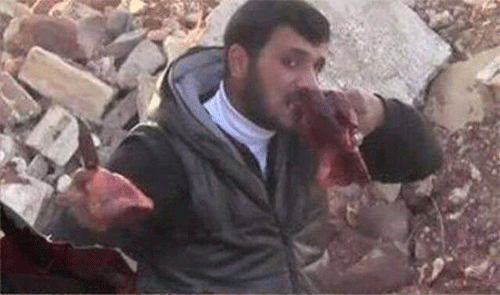 Muere el caníbal de Al Qaeda que se comió el corazón de un soldado sirio